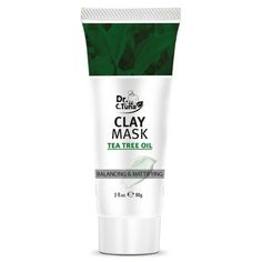 Dr C Tuna Tea Tree Clay Mask Dr. C. Tuna Tea Tree Clay Mask, Deeply Cleanses And Refreshes The Skin. The Clay Helps Clear Impurities, While Absorbing Excess Sebum. How To Use Apply A Thin Layer Of The Dr. C. Tuna Tea Tree Oil Clay Mask On The Face. Leave On Until It Is Completely Dry. Then Rinse Off With Warm Water. Avoid Applying To Eye Area And Lips. Ingredients Kaolin, Water/Aqua, Butylene Glycol, Xanthan Gum, Illite, Bentonite, Phenoxyethanol, Tea Tree Oil/Melaleuca Alternifolia Leaf Oil, Et Tea Tree Face Mask, Tree Clay, Tea Tree Face Wash, Oils For Dandruff, Vitamin C Mask, Tumeric Face Mask, Skin Care Masks, Tree Faces, Butylene Glycol