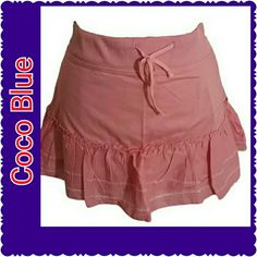 Little Coco Blue Pink Skirt. Great For Bathing Suit Coverup 100% Cotton. Lined Skirt. High-waisted Pink Cotton Skirt, High Waist Pink Cotton Skirt, Casual Pink Mini Skirt For Summer, Casual Pink Cotton Skirt, Casual Pink High-waisted Mini Skirt, Pink Cotton Mini Skirt For Summer, Casual High Waist Pink Mini Skirt, Cute Pink Mini Skirt For Summer, Cute Pink Mini Skirt For Day Out