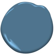 a blue paint color with a white background