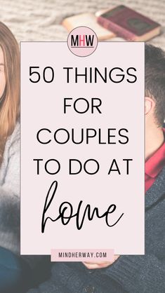 Activities At Home With Boyfriend, Stay At Home Date Night Ideas Couple, Things To With Your Boyfriend At Home, Things To Do When Bored With Husband, Hobbies With Husband, Husband And Wife Activities At Home, Activities To Do With Husband, Things For Couples To Do Together At Home, Things To Do With Your Husband At Home