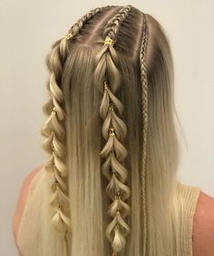 Second Day Hairstyles, Long Blonde, Hairdo For Long Hair, Long Hair Girl, Easy Hairstyles For Long Hair, Hairstyles For School