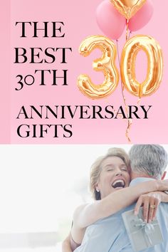 the best 30th anniversary gifts for women and men in their 50 year old age years