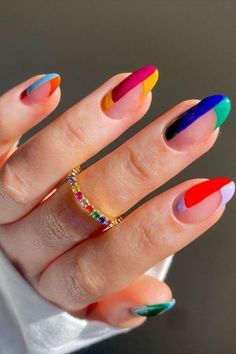 Nail Design Glitter, Wow Nails, Thanksgiving Nails, Nail Swag, Nailed It, Fire Nails, Funky Nails, Chic Nails, Dope Nails