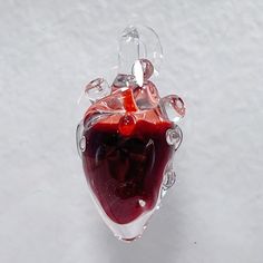 Glass Heart Blood Vial Necklace, Gothic Vampire Heart Pendant, Glass Empty Heart Vial Necklace, Blood Bond Keepsake, Anniversary Couple Gift You are the only one in my heart. This pendant can be filled with any kind of liquid or any color you like. It's refillable and with a lid on it. It is made of premium glass by lampwork craftsmanship. It takes 3 hours at 3600 degrees with low success rate. Uniquely handcrafted, there will never be the same two pieces in the galaxy. Safely packaged in a jewe Blood Necklace Vial, Glass Heart Aesthetic, Blood Vial Necklace, Necklace Blood, Necklace For Couples, Heart Organ, Origin Of Halloween, Glass Heart Necklace, Empty Heart