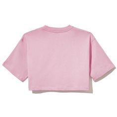 Comme des Fuckdown short half sleeve t-shirt with front logo print Contemporary Wardrobe, Bold Logo, Logo Tee, Pink Shorts, Pink Cotton, Logo Tees, Modern Fashion, Half Sleeve, Cotton Tops