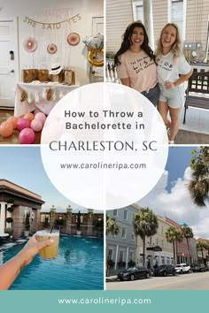 how to throw a bachelor party in charleston, sc