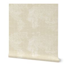 a white wallpaper with a map on it