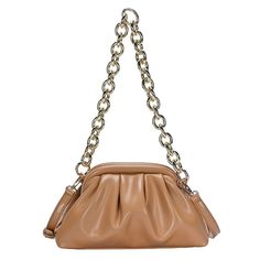 Accent your edgy wardrobe with this chic Madison West Marlene crossbody clutch. Accent your edgy wardrobe with this chic Madison West Marlene crossbody clutch. 10.5"L x 3.25"W x 6.5"H Handle drop length: 3'' Chain-link strap drop length: 21" - 25" Removable/adjustable crossbody strap Closure: magnetic snap Gold-tone hardware Interior: 1 zip pocket, 1 slip pocketCONSTRUCTION & CARE Body: PU Lining: polyester Wipe clean Imported Size: One Size. Color: Beig/Khaki. Gender: female. Age Group: adult. Edgy Wardrobe, Accessories Guide, Crossbody Clutch, Crossbody Strap, Handbag Accessories, Chain Link, Gender Female, Camel, Zip Pockets