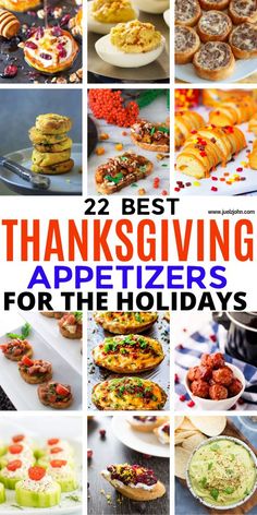 thanksgiving appetizers for the holidays