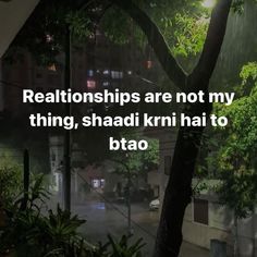 there is a quote on the image that says realtors are not my thing, shaadi krni hai to batao