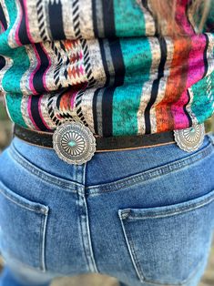 What Goes Around Comes Around Belt | gussieduponline Western Belts For Women Turquoise, Turquoise Western Belt, Southwestern Silver Concho Belt, Vintage Turquoise Belt With Concho, 2.5” Western Belt For Women, Women's Western Wear, What Goes Around Comes Around, Western Wear For Women, Belt Leather