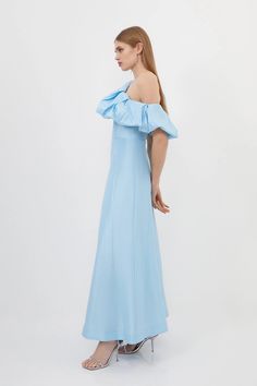 Metallic Taffeta One Shoulder Ruffle Full Skirt Maxi Dress | Karen Millen One Shoulder Taffeta Party Dress, Ruffled One Shoulder Evening Dress For Prom, One Shoulder Evening Dress With Ruffles For Prom, One Shoulder Taffeta Dresses For Gala, Silk Evening Dress With Ruffles For Prom, Glamorous Floor-length Taffeta Dress, One Shoulder Ruffled Maxi Dress For Cocktail, One Shoulder Taffeta Cocktail Dress, One Shoulder Taffeta Dress For Formal Occasions