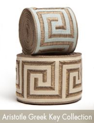 two rolls of tape with greek designs on each side and the words aristole greek key collection