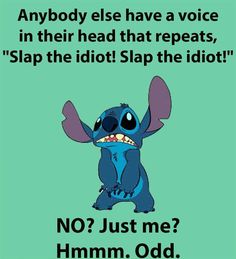 Funny Quotes Disney, Stitch Funny Quotes, Stitch Memes Hilarious, Stitch Memes Funny, Stitch Jokes, Lilo And Stitch Memes, Stitch Sayings, Stitch Wallpapers, Funny Stitch