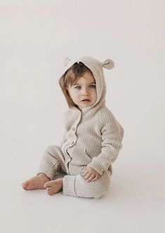 Brand New Super cute for your toddler B Bear Ear Hoodie, Bear Onesie, Jamie Kay, Knitted Baby Cardigan, Bear Ears, Cute Outfits For School, Toddler Hoodie, Baby Boy Fashion, Baby Cardigan