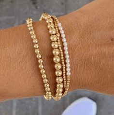 enewton Enewton Bracelet, 2mm Bead Bracelet, Bday Wishes, Gold Bracelets Stacked, Jewelry Wishlist, Wishlist 2024, Bracelets Gold, Bead Bracelets, Classic Gold