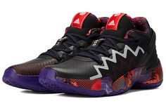 Adidas D.O.N. Issue #2 'Made In China Collection' Core Black/Scarlet/Silver Metallic G55791 China Collection, Shoe Wishlist, White Camo, Black Gums, Cross Training, Made In China, New Shoes, Air Jordan Sneaker, Basketball Shoes