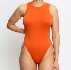 Sleeveless, Top Round, Scoop Neck, Tight Bodysuit *stretchy material* Girdles, Bodysuit Fashion, Top Round, One Piece Swimwear, Stretchy Material, Leotards, Full Body, One Piece Swimsuit, Baby Dolls