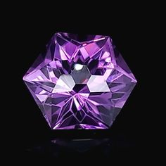 56.15ct Natural Amethyst Fantasy Cut Gemstone - No Treatment - The Rutile Ltd Healing Jewelry, Gems And Minerals, Bring It, Crystals And Gemstones, Custom Jewelry, To Learn, Did You Know, Amethyst, Bring It On