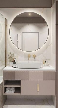 bathroom vanity decor ideas inspiration Bathroom Interior Design Modern, Bathroom Vanity Decor, Modern Small Bathrooms, Bathroom Vanity Designs, Washbasin Design, Pop Ceiling Design, Bathroom Decor Luxury, Small Bathroom Vanities