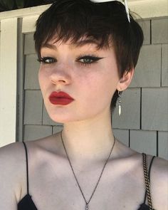 Short Textured Hair, Bob Pixie, Short Black Hair, Messy Pixie, Haircuts Short, Short Hair Haircuts, Short Hair Styles Pixie