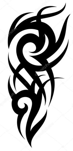 Trible Tattoos For Men, Thorn Design, Stammestattoo Designs, Tattoo Homme, Front Shoulder Tattoos, Polynesian Tattoo Designs, Geometric Tattoo Arm, Temporary Tattoo Sleeves