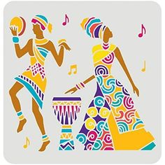 an image of two women dancing with musical instruments