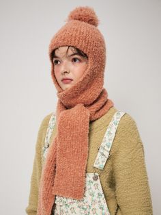 Editor's NotesVintage mood item from FUNFROMFUN has glossy texture leather with aging process- Boucle material used balaclava- Cute pom pom point on top- Can be worn as a scarf- Soft and warm to wearMeasurements(in.)- Width: 7.48 in., 11.02 in. (Front) / 5.12 in. (Back)- Height: 8.66 in.- Scarf: 39.37 in.Composition & Care- 12% Wool, 28% Acrylic, 33% Recycle Polyester, 23% Polyester, 4% Span- Bright leather can get stained by denim or dark outfits- Avoid direct heat and moisture- Wipe off moisture and stains with a dry cloth- Keep it in a dust bag, airy and shady place when it is not in useDesigner- by FUNFROMFUN Vintage Brown Winter Scarves, Vintage Brown Winter Scarf, Brown Vintage Winter Scarves, Balaclava Scarf, Boucle Material, Dark Outfits, Aging Process, W Concept, Designer Fashion