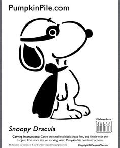 snoopy dracula from the peanuts movie is shown in this black and white poster