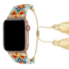 Embrace Your Free Spirit with the Boho Apple Watch Band Crafted with care by skilled artisans, our handwoven bands boast unique textures and charm, transforming your Apple Watch into a fusion of personality and art. The Boho Apple Watch Band | Handwoven comes in a variety of rich colors, including earthy tones, vibrant hues, and natural elements. Choose the perfect band to match your mood and style, and let your personality shine through. Shop Now and add a touch of bohemian flair to your Apple Adjustable Casual Apple Watch Band With Bracelet Strap, Casual Adjustable Apple Watch Band With Bracelet Strap, Casual Apple Watch Band With Adjustable Bracelet Strap, Casual Adjustable Bracelet Strap Apple Watch Band, Casual Adjustable Bracelet Strap Watch Bands, Handmade Adjustable Rectangular Watch Bands, Casual Adjustable Watch Bands, Casual Adjustable Apple Watch Band, Casual Rectangular Adjustable Watch Bands