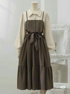 Old Fashion Dresses, Cute Dress Outfits, Modest Dresses Casual, Trendy Dress Outfits, Korean Fashion Dress, Quick Outfits, Stylish Dress Book, Easy Trendy Outfits, Simple Trendy Outfits