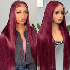 Flash Sale | 99J Burgundy Color 5x5 Straight /Body Wave Closure Wig 180% Density 4x4 Wig, Brazilian Straight Human Hair, Brazilian Hair Wigs, Long Human Hair Wigs, Wig Styling, Straight Hair Bundles, Short Human Hair Wigs, Ombre Wigs, Colored Wigs