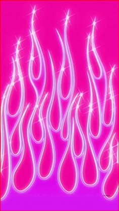 an abstract pink background with white lines and stars in the center, against a purple backdrop