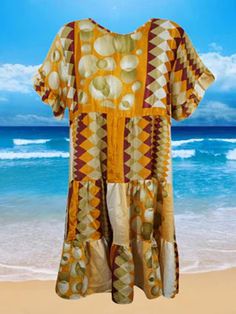 Womans Clothing | Kaftans | Skirts | Pants | Mogul Interior – Page 3 Yellow Short Dresses, Yellow Summer Dresses, Hippy Pants, Short Yellow Dress, Printed Summer Shorts, Yellow Sundress, Kaftan Maxi Dress, Perfect Summer Outfit, Flowy Design