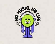 no music, no life logo