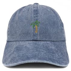 Stitchfy Palm Tree Embroidered Washed Cotton Adjustable Cap -100% Cotton -Low Profile, Pigment Dyed, Cotton Twill Washed Cap -6 Panels with 6 Embroidered Ventilation Eyelets -Self-Fabric Strap with Easy Adjustable Brass Snap Buckle Closure -One Size Fits Most -High Quality Embroidered Cap Shipping - Shipment leaves warehouse in 1 Business Day. - Free Shipping to Domestic Destinations (US). Returns/Exchanges - Items must be returned within 30 days of purchase for refund or exchange to different i Sunflower Patch, Embroidered Cap, Fabric Strap, Embroidered Caps, Beautiful Hats, Brushed Cotton, Trucker Cap, Palm Tree, Embroidery Stitches