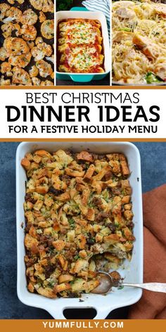 the best christmas dinner ideas for a festive holiday menu