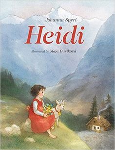 the book cover for heidi