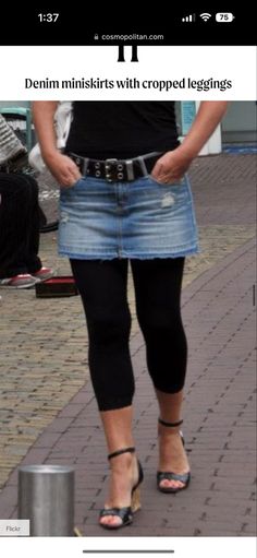 2008 Style, Skirt Over Jeans, 2000s Skirt, 2008 Fashion, 2007 Fashion, 00s Mode, High Waist Sports Leggings, Denim Skirt Outfits