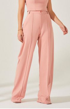 Classic with a twist! This tailored wide leg pants are made with stretchy and comfy material. Perfect with pumps or with modern sneakers. Perfect fit! 93% viscose, 7% spandex model is 5’8 wears size small Comfy Pants, Leg Pants, Wide Leg Pants, Wide Leg, Perfect Fit, Blush, Twist, Pumps, Spandex