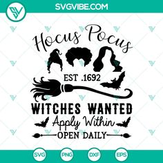 witches wanted apply with open daily svg file for cricut and silhouettes