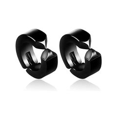 Men Clip on Earrings Hiphop Punk Hypoallergenic Titanium Steel Earrings Ear Clip Earrings for Women No piercing Man AccessoriesModel Number:4000193686364 Adjustable Black Metal Piercings, Modern Black Piercings As Gift, Modern Black Piercings For Gift, Black Internally Threaded Metal Cartilage Earrings, Modern Black Internally Threaded Piercings, Black Hypoallergenic Hoop Earrings In Stainless Steel, Edgy Black Stainless Steel Earrings, Black Minimalist Metal Cartilage Earrings, Modern Black Cartilage Earrings