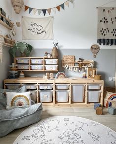 Looking for boho nursery inspiration but also don’t want to break the bank? Check out these IKEA nursery furniture finds that you must have! Ikea Nursery Furniture, Ikea Nursery Ideas, Ikea Kids Bedroom, Trofast Ikea, Ikea Kids Room, Ikea Nursery, Ikea Trofast, Cool Kids Rooms