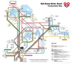 the walt world resort transportation map