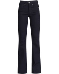 In a sophisticated dark wash, the Beverly jean features a high-rise waist that is fitted through the hips and thighs with a subtly flared leg. High quality stretch denim offers a flattering look with a flexible fit. Tuck in any of our tops and add sky-high heels for an elongating silhouette.64% Cotton, 34% Polyester, 2% PolyurethaneMade in LA from premium Japanese denimTurn inside out and machine wash on cold. Hang to dry.Style #J20080700644IN Dark Wash Stretch Flare Jeans, Dark Wash Stretch High Rise Flare Jeans, Elegant Mid-rise Dark Wash Flare Jeans, High Rise Indigo Flare Jeans, Non-stretch Dark Wash Flare Jeans, Luxury Dark Wash Mid-rise Flare Jeans, Statement Jeans, Sweaters And Jeans, Top Sales