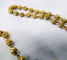 "vintage antique 23 k solid gold fully handmade beads necklace. Length-55 cm( 21.65\") we can adjust length. Width-5 mm, weight-16.300 grams, material-23 K solid gold (no wax inside)." Luxury Vintage Gold Beads, Gold Ball Necklace, Christmas Gift Handmade, Handmade Beaded Necklaces, Gold Bead Necklace, Gold Bead Bracelets, Ball Necklace, Gold Choker, 925 Silver Earrings