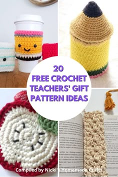 crochet teacher's gift pattern ideas