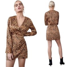 Questions? Leave A Comment Below! Leopard Print Dresses For Night Out In Fall, Zara Mini Dress For Fall, Spring Party Dresses In Leopard Print, Leopard Print Evening Dress For Fall, Zara Mini Dress For Fall Party, Elegant Leopard Print Mini Dress For Spring, Zara Fitted Dress For Fall, Leopard Print Dresses For Fall Night Out, Fitted Zara Dresses For Fall