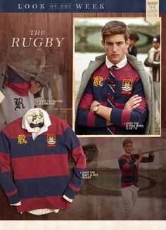 Polo Ralph Lauren Outfits, Gentleman Lifestyle, Ralph Lauren Rugby, Rugby Fashion