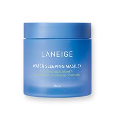 Overnight mask featuring Sleeping Micro Biome™ and enhanced Pro-biotics Complex that strengthen the skin’s defense to realize a well-slept, bright and clear complexion. Water Sleeping Mask, Laneige Water Sleeping Mask, Overnight Mask, Clear Complexion, Gel Mask, The Face Shop, Biome, Etude House, Sleeping Mask